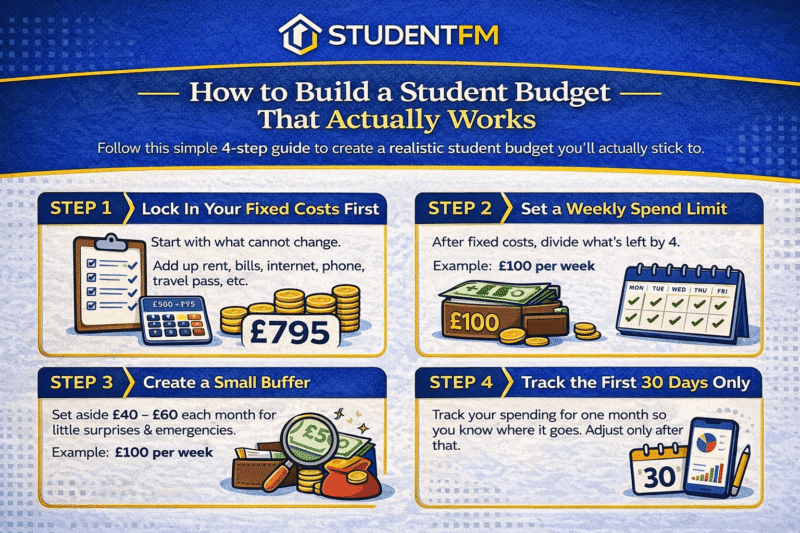 Student Budget Set Student Budgeting UK (2026): Monthly Costs & Accommodation Guide